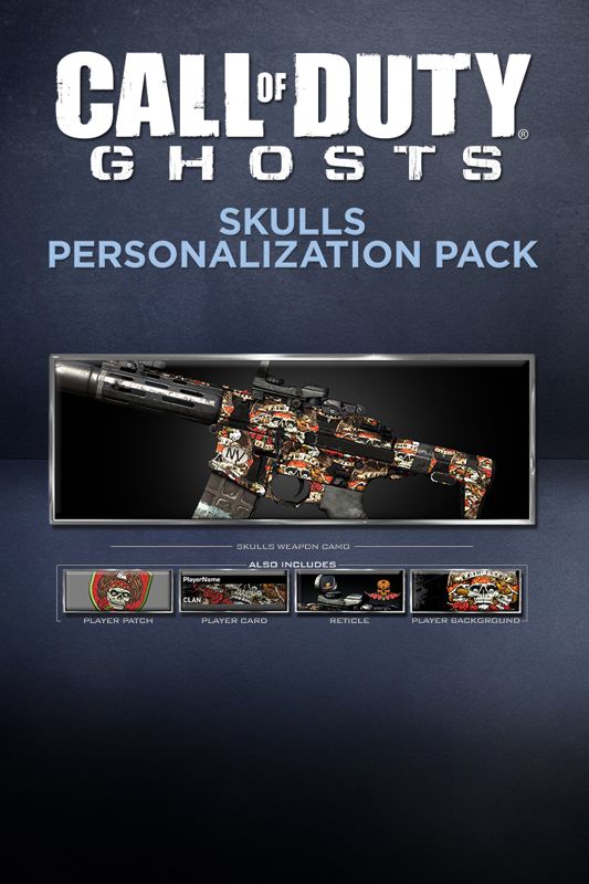 Front Cover for Call of Duty: Ghosts - Skulls Personalization Pack (Xbox One) (download release)