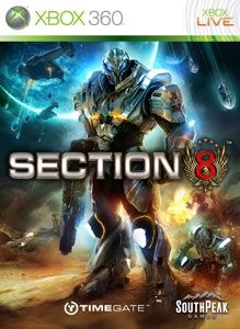 Front Cover for Section 8 (Xbox 360) (Games on Demand release)