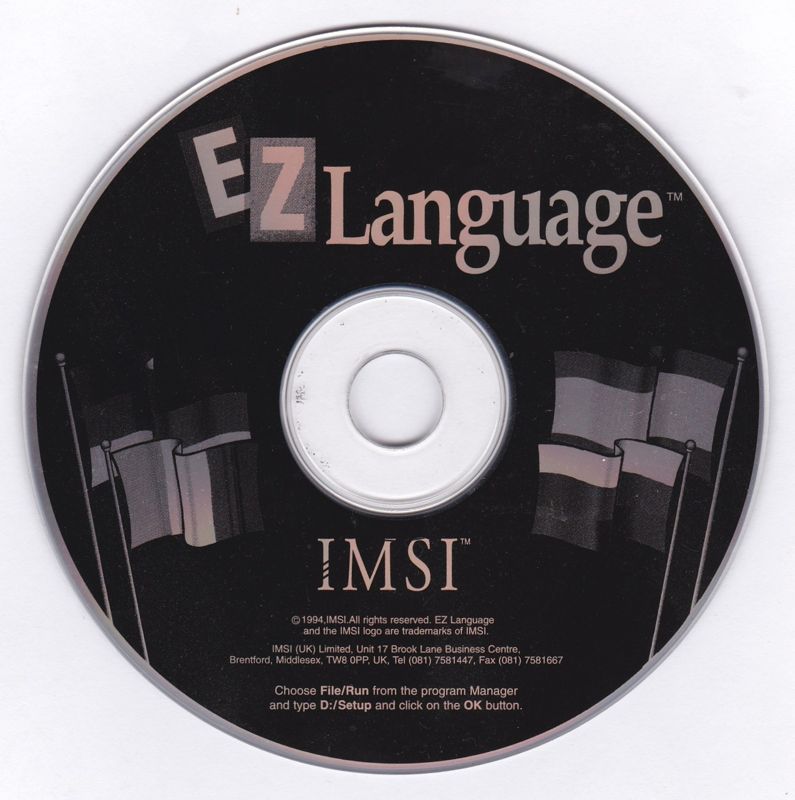 Media for EZ Language (Windows 3.x)