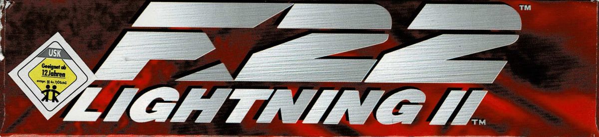 Spine/Sides for F-22 Lightning II (DOS): Top