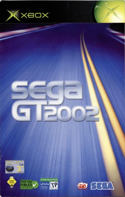 Back Cover for Sega GT 2002 / JSRF: Jet Set Radio Future (Xbox)