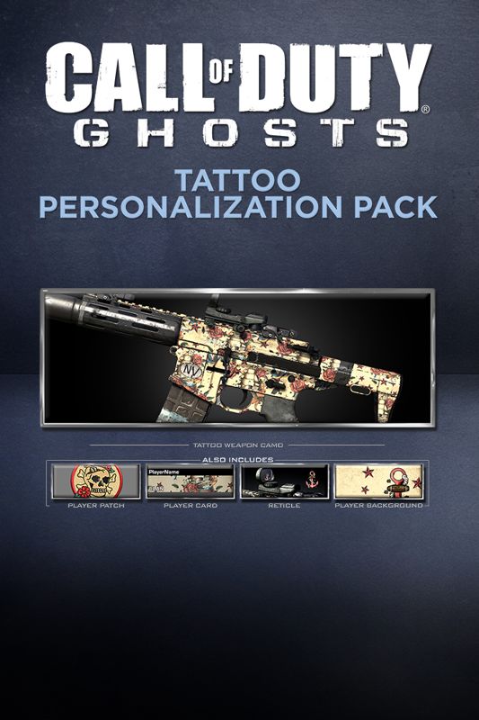 Front Cover for Call of Duty: Ghosts - Tattoo Personalization Pack (Xbox One) (download release)
