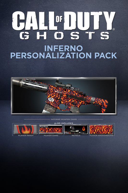 Front Cover for Call of Duty: Ghosts - Inferno Personalization Pack (Xbox One) (download release)