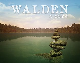 Front Cover for Walden, a game (Macintosh and Windows) (itch.io release)