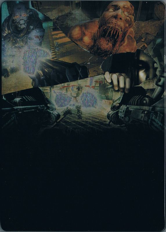 Back Cover for F.E.A.R. 2: Project Origin - Limited Edition (Windows) (Steelbook)