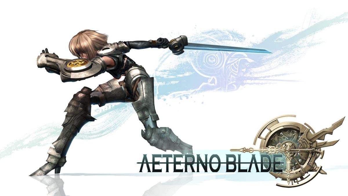 Front Cover for AeternoBlade (Nintendo Switch) (download release): 2nd version