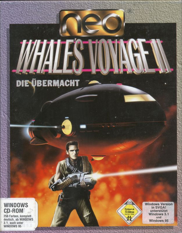 Front Cover for Whale's Voyage II: Die Übermacht (DOS)