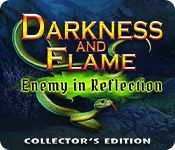 Front Cover for Darkness and Flame: Enemy in Reflection (Collector's Edition) (Windows) (Big Fish Games release)