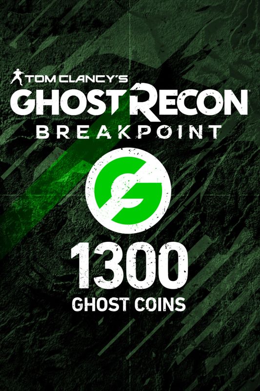 Front Cover for Tom Clancy's Ghost Recon: Breakpoint - 1300 Ghost Coins (Xbox One) (download release)