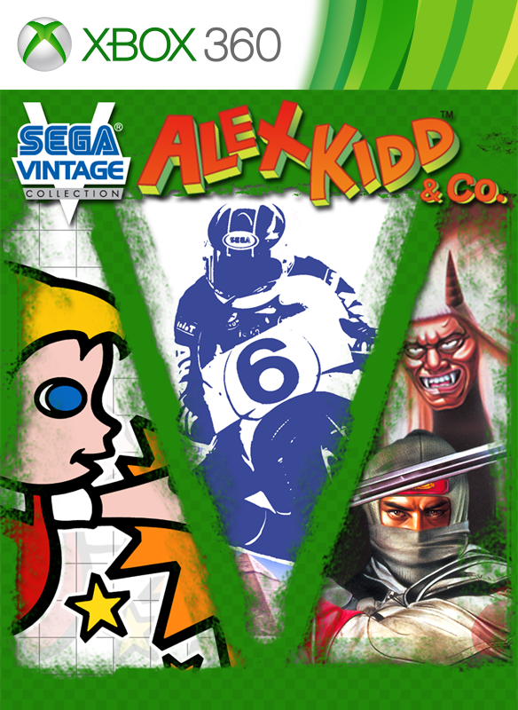 Front Cover for SEGA Vintage Collection: Alex Kidd & Co. (Xbox 360) (Xbox One backward compatibility release)