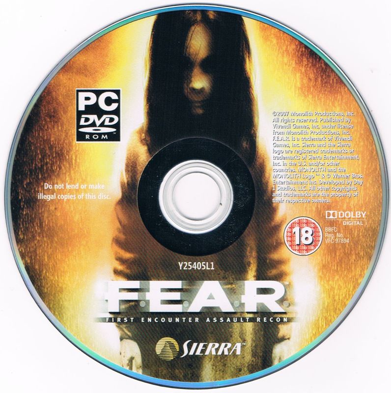 Media for F.E.A.R. 2: Project Origin - Limited Edition (Windows) (Steelbook): F.E.A.R.