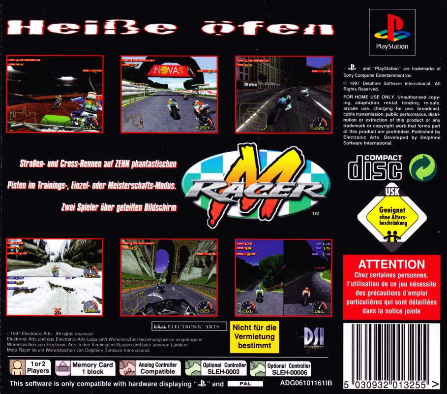 Moto Racer de PlayStation 1