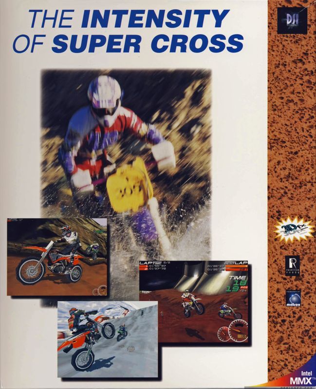 Inside Cover for Moto Racer (Windows): Right