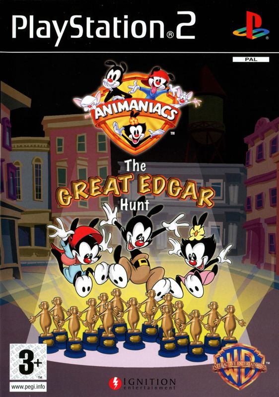 Front Cover for Animaniacs: The Great Edgar Hunt (PlayStation 2)