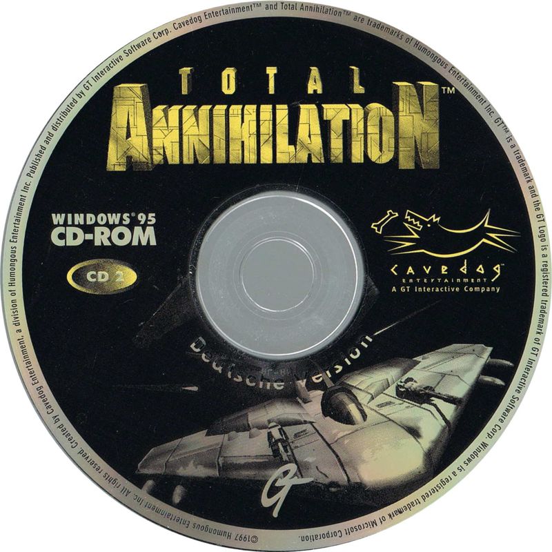 Media for Total Annihilation (Windows) (Replay release): Disc 2