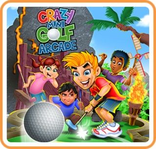 Front Cover for Crazy Mini Golf 2 (Nintendo Switch) (download release)