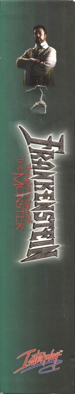 Spine/Sides for Frankenstein: Through the Eyes of the Monster (Windows 3.x): Left