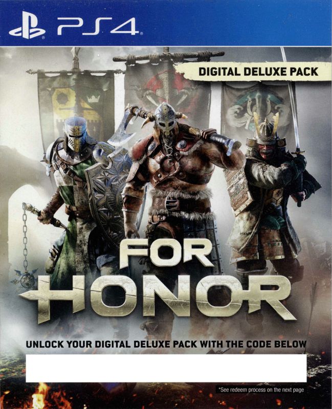 For Honor (Deluxe Edition) cover or packaging material - MobyGames