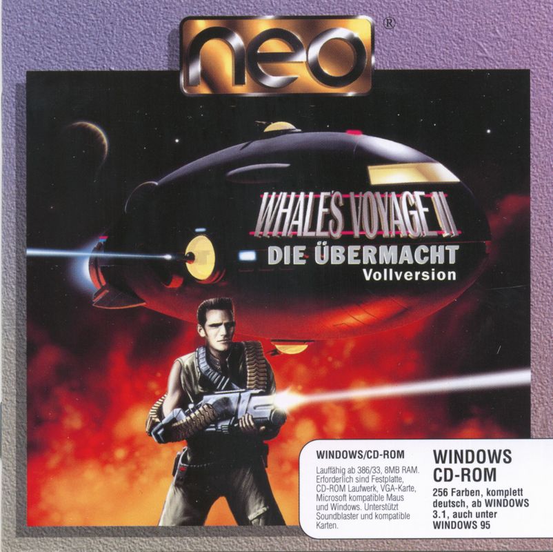 Other for Whale's Voyage II: Die Übermacht (DOS): Jewel case front