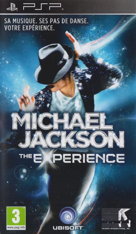 Front Cover for Michael Jackson: The Experience (PSP)