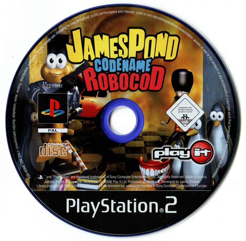 Media for James Pond 2: Codename: RoboCod (PlayStation 2)