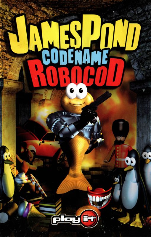 Manual for James Pond 2: Codename: RoboCod (PlayStation 2): Front