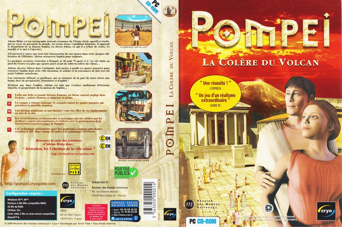 Full Cover for TimeScape: Journey to Pompeii (Windows) (Alternate release)