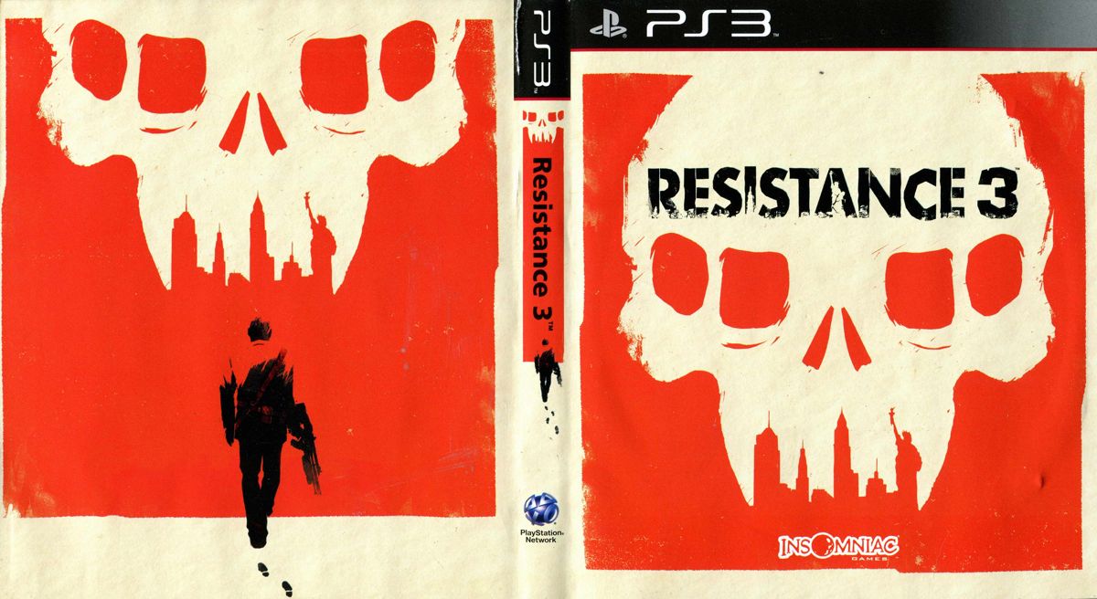 Inside Cover for Resistance 3 (PlayStation 3): Full
