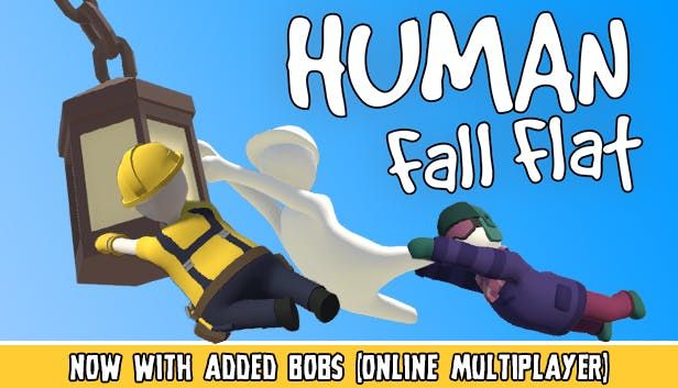 Front Cover for Human: Fall Flat (Linux and Macintosh and Windows) (Humble Store release): Online multiplayer update cover