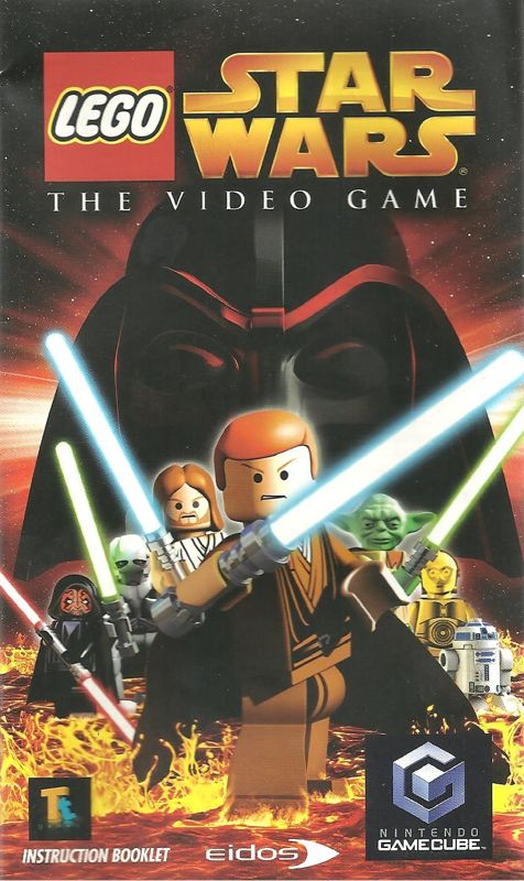 Manual for LEGO Star Wars: The Video Game (GameCube): Front