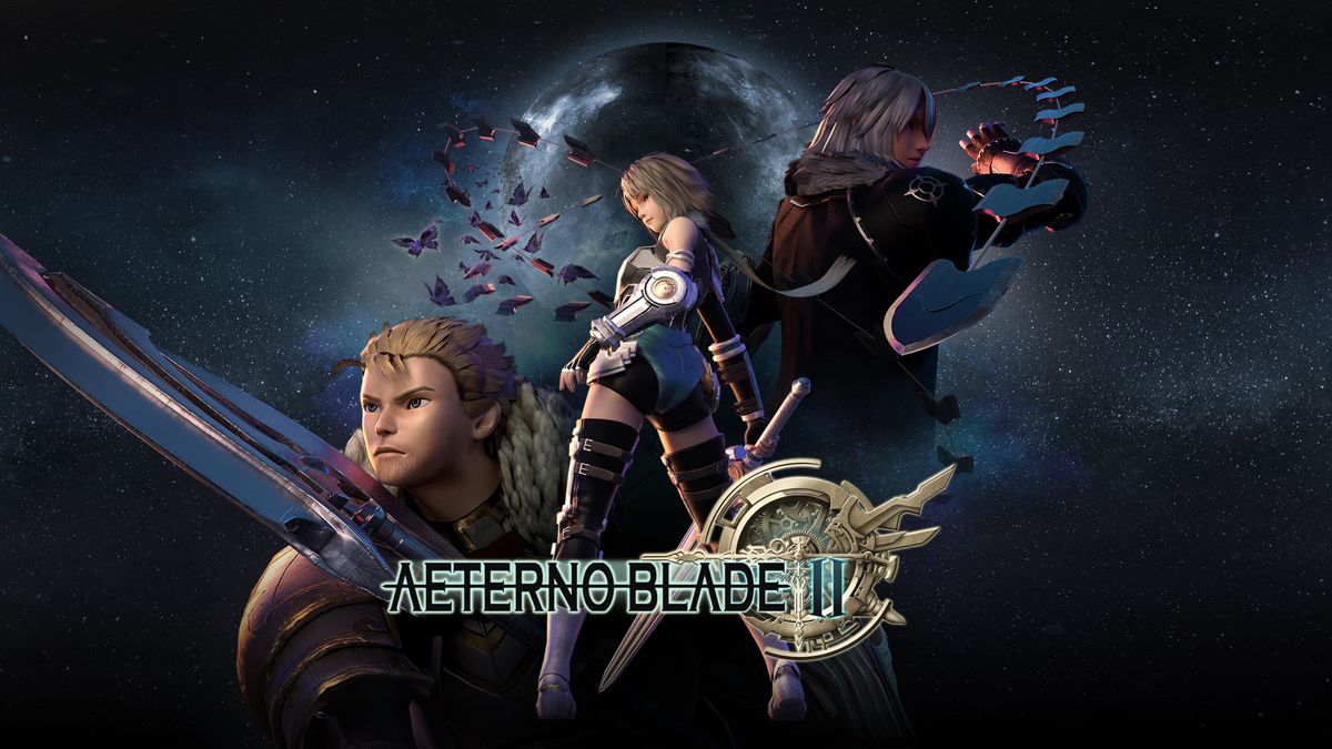 Front Cover for AeternoBlade II (Nintendo Switch) (download release): 2nd version