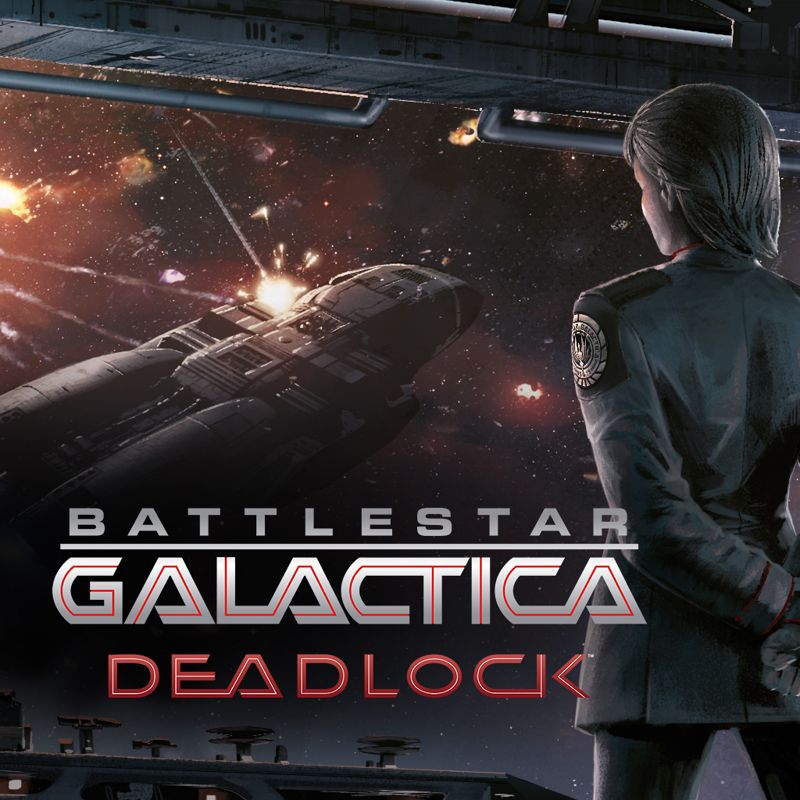 Front Cover for Battlestar Galactica: Deadlock (Nintendo Switch) (download release)