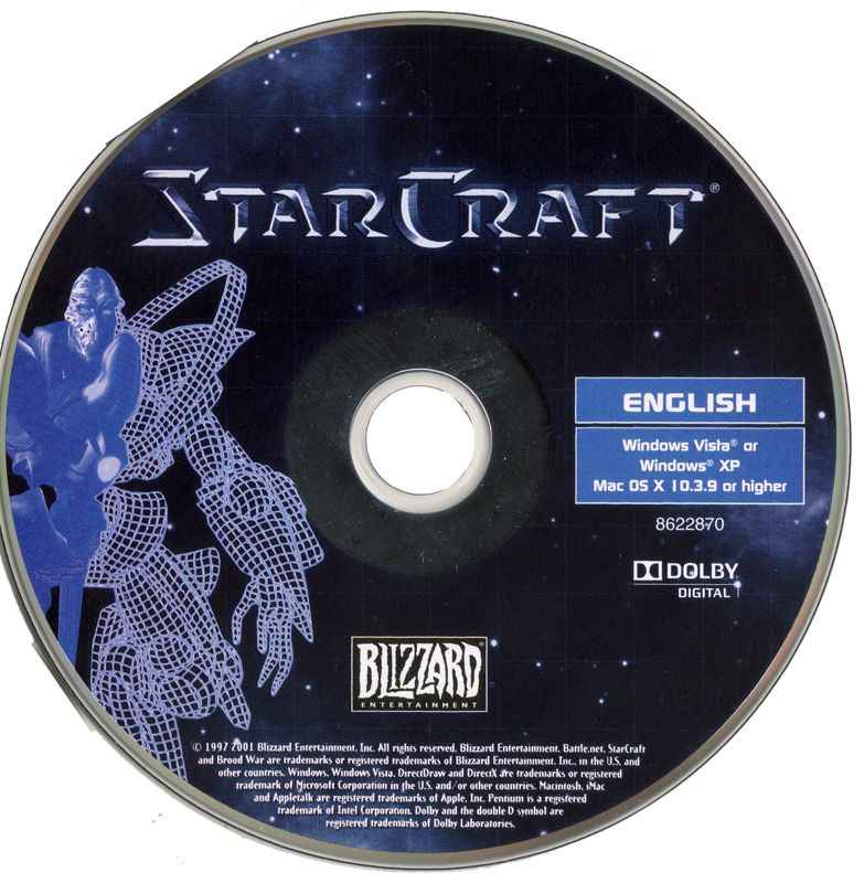 Media for StarCraft: Anthology (Macintosh and Windows): StarCraft