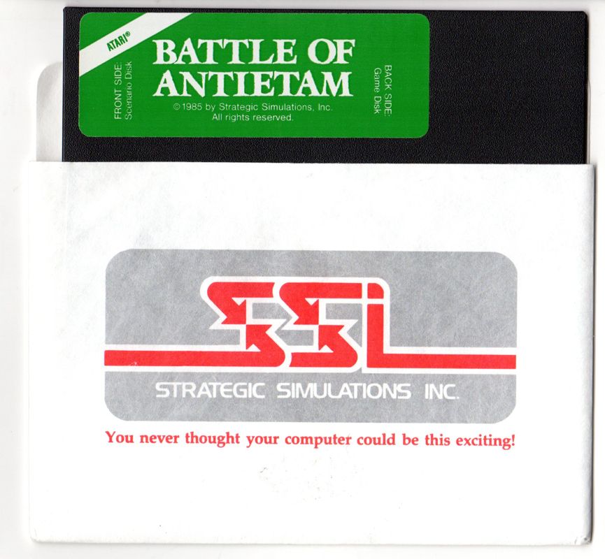 Media for Battle of Antietam (Atari 8-bit)