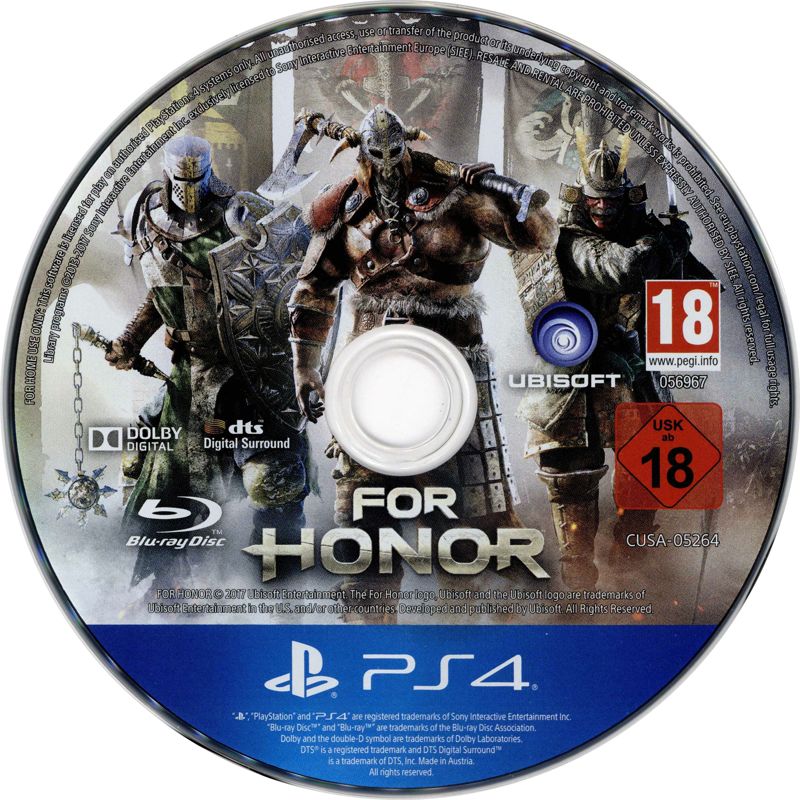 Media for For Honor (Deluxe Edition) (PlayStation 4)
