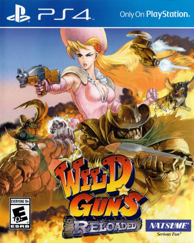 Front Cover for Wild Guns: Reloaded (PlayStation 4)