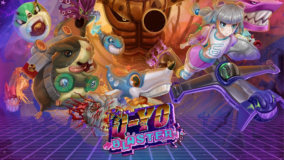 Front Cover for Q-YO Blaster (Nintendo Switch) (download release): 3rd version