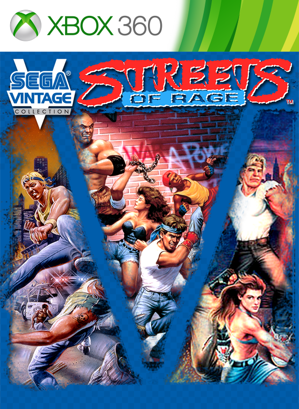 Front Cover for Sega Vintage Collection: Streets of Rage (Xbox 360) (Xbox One backward compatibility release)