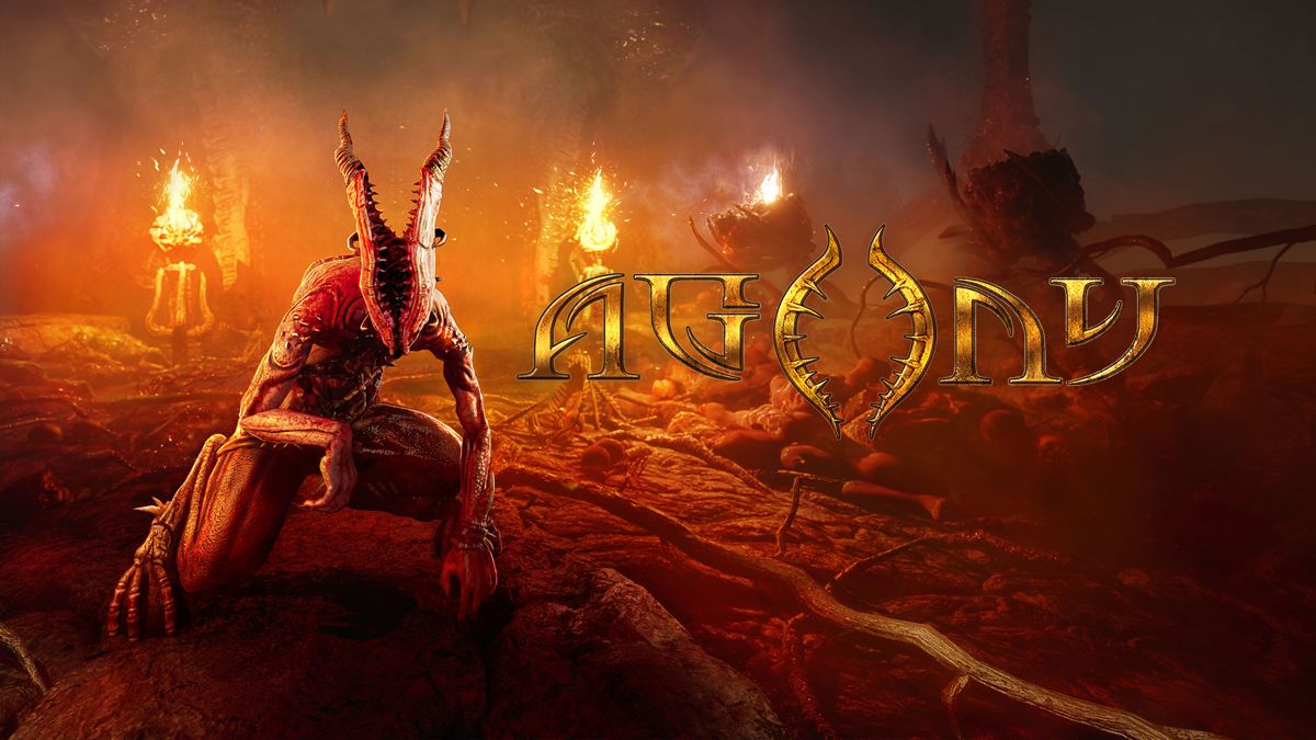 Front Cover for Agony (Nintendo Switch) (download release): 2nd version