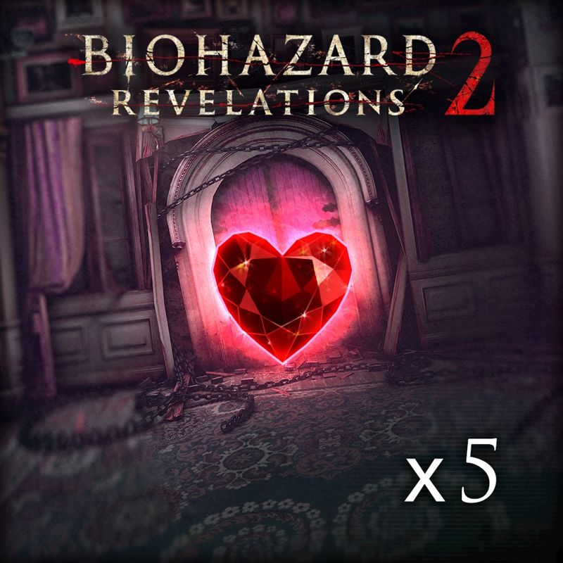 Front Cover for Resident Evil: Revelations 2 - Raid Mode: Life Crystals x5 (PS Vita and PlayStation 3 and PlayStation 4) (download release)