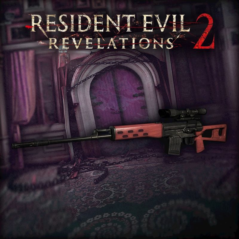 Resident Evil Revelations 2 Raid Mode Sniper Rifle SVD & Parts