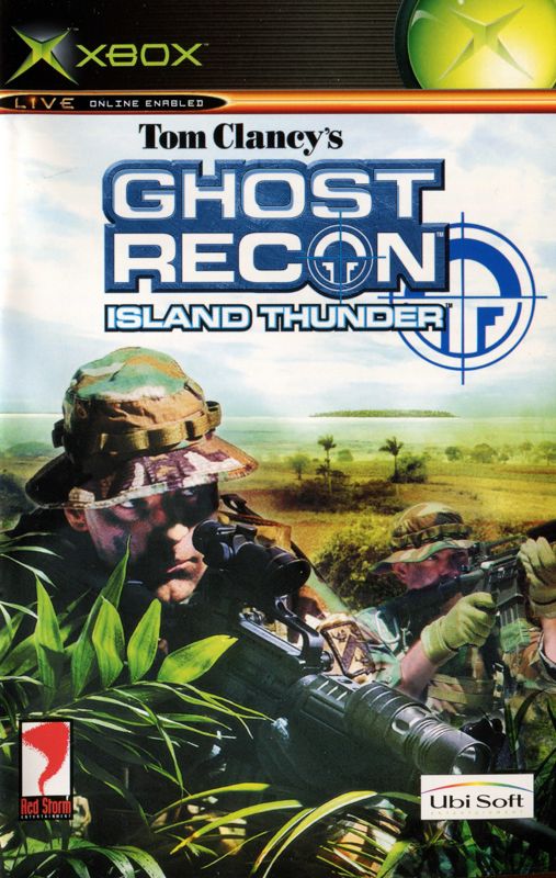 Manual for Tom Clancy's Ghost Recon: Island Thunder (Xbox) (Classics release): Front