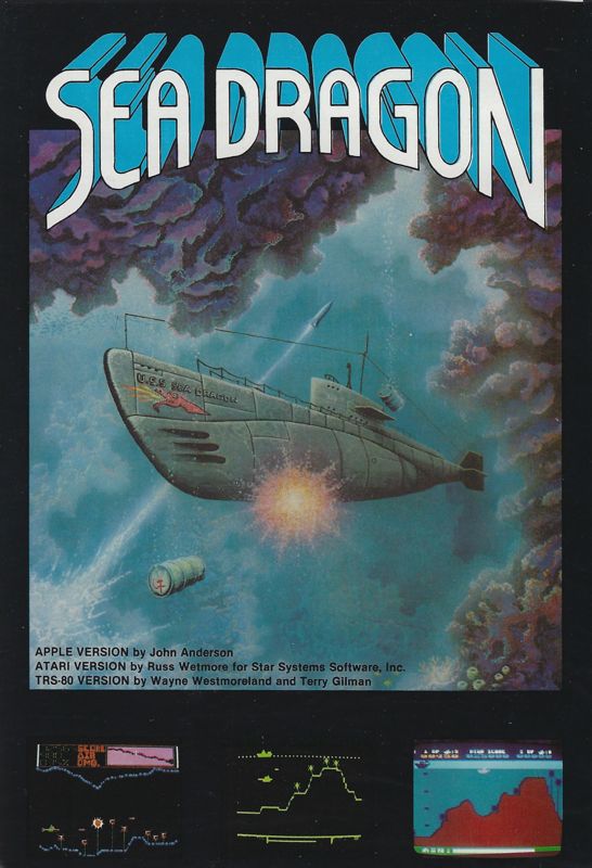 Front Cover for Sea Dragon (DOS)