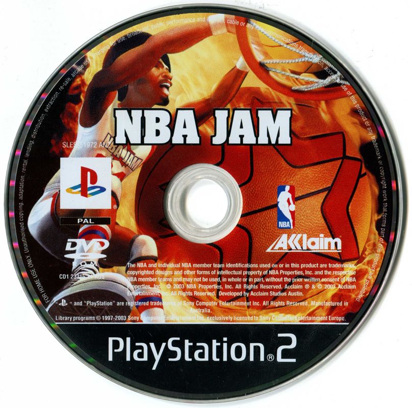 Media for NBA Jam (PlayStation 2)