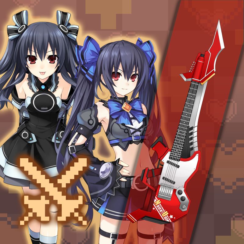 Front Cover for Hyperdimension Neptunia Victory: Noire / Uni's Weapon β (PlayStation 3) (download release)