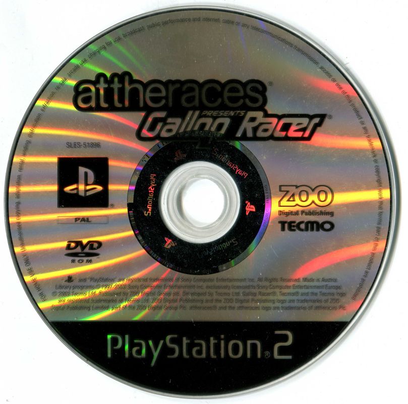 Media for Gallop Racer 2003: A New Breed (PlayStation 2)