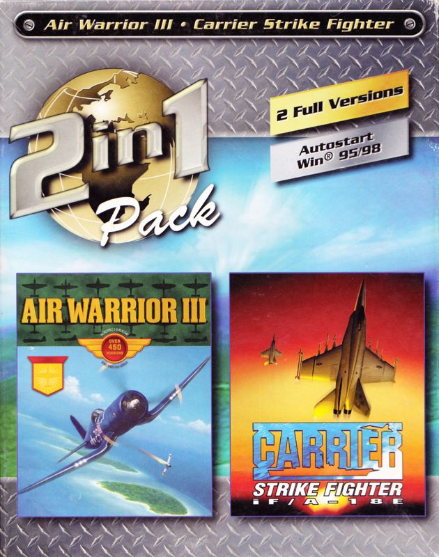 Front Cover for 2 in 1 Pack: Air Warrior III / Carrier Strike Fighter iF/A-18E (Windows)