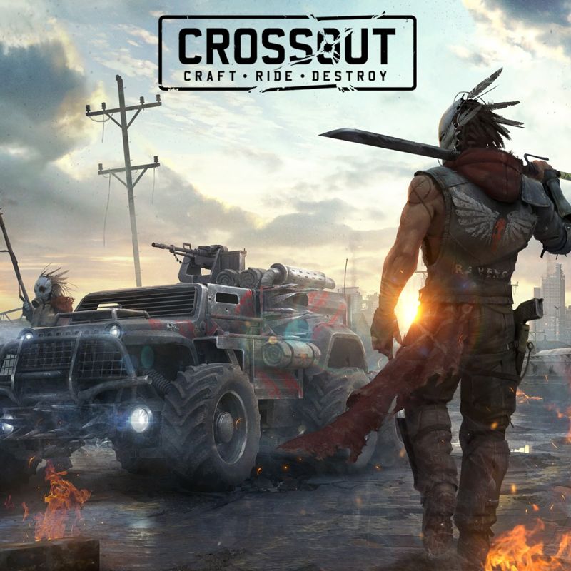 Front Cover for Crossout: Craft·Ride·Destroy (PlayStation 4) (download release): 1st version