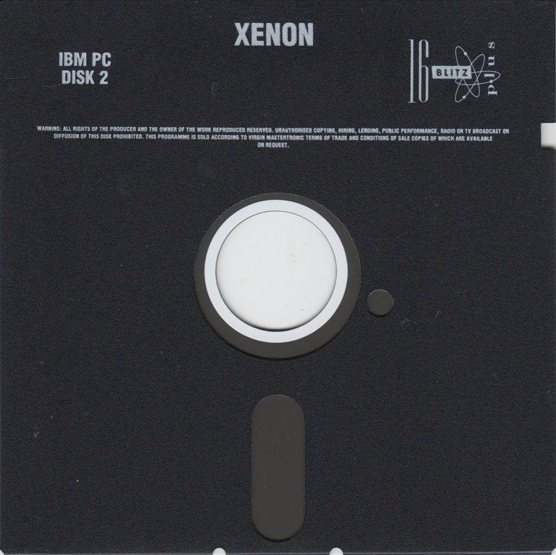 Media for Xenon (DOS): 5,25" Disk 2