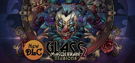 Front Cover for Glass Masquerade 2: Illusions (Macintosh and Windows) (Steam release): New DLC Promotion Cover Art